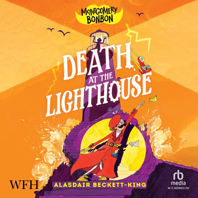 Book cover for Montgomery Bonbon: Death at the Lighthouse