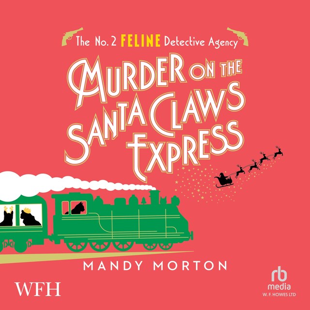 Book cover for Murder on the Santa Claws Express