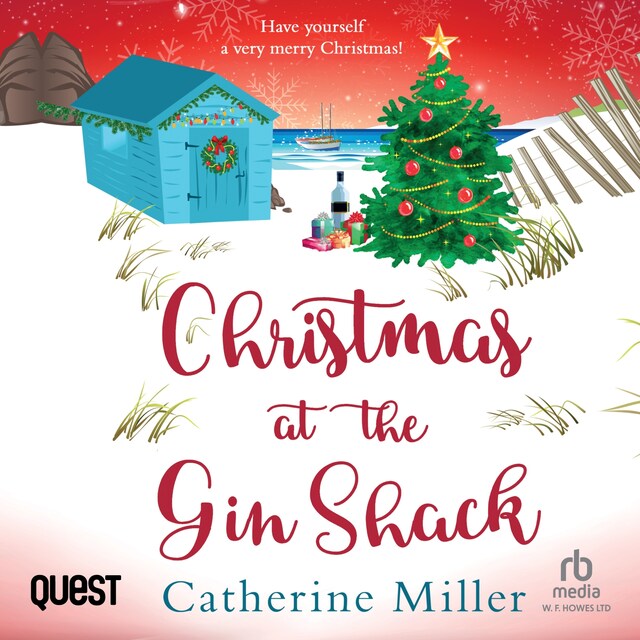 Book cover for Christmas at the Gin Shack