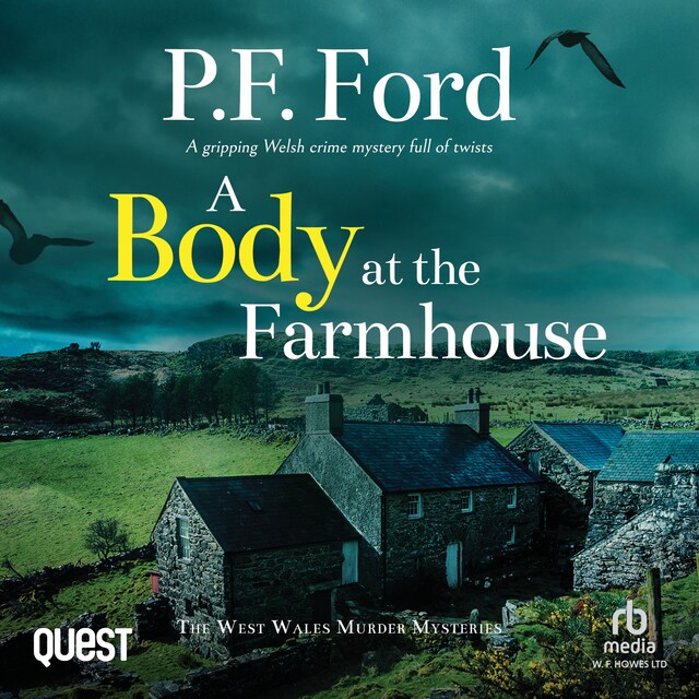 Book cover for A Body at the Farmhouse