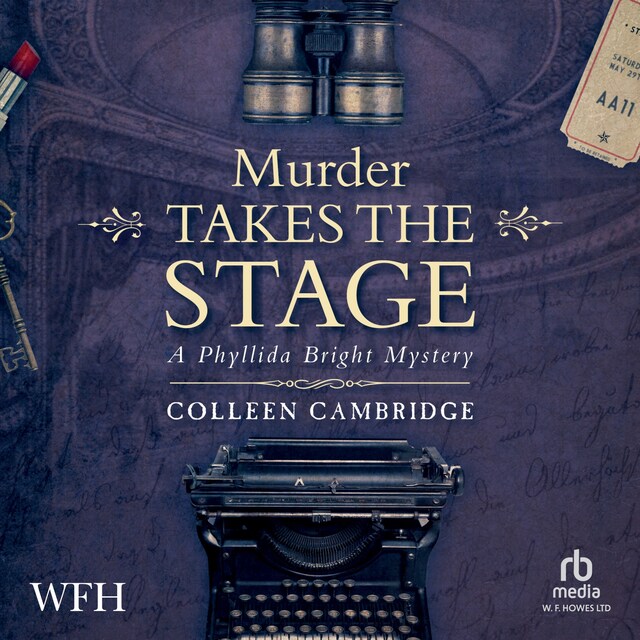 Book cover for Murder Takes The Stage