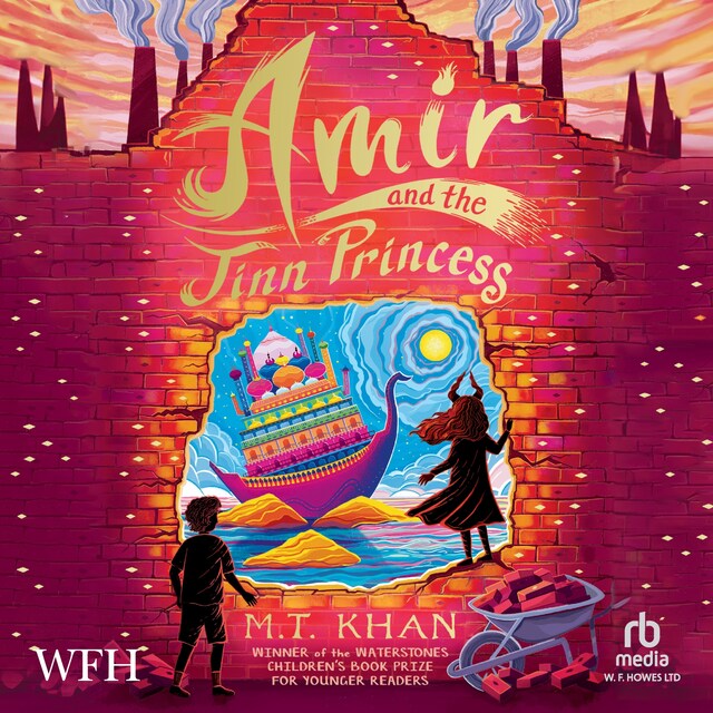 Book cover for Amir and the Jinn Princess