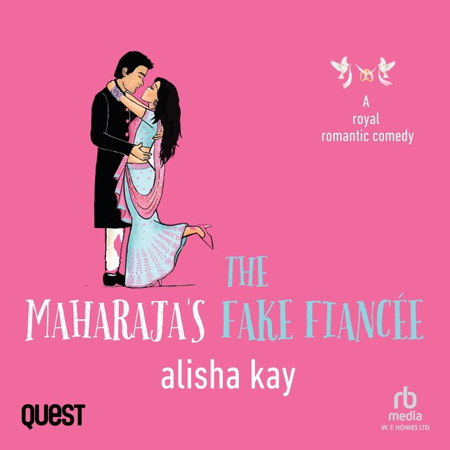 Book cover for The Maharaja's Fake Fiancée