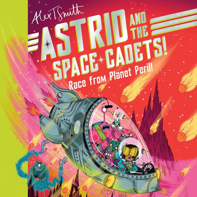 Book cover for Astrid and the Space Cadets: Race from Planet Peril!