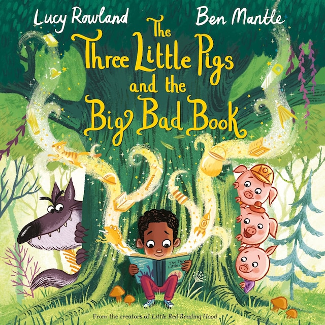 Kirjankansi teokselle The Three Little Pigs and the Big Bad Book