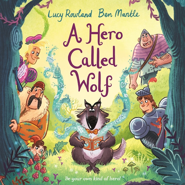 Book cover for A Hero Called Wolf