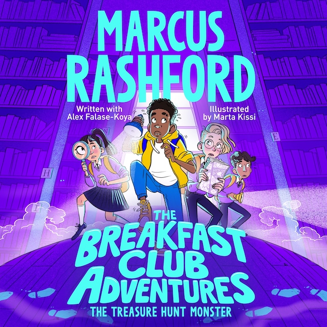 Book cover for The Breakfast Club Adventures: The Treasure Hunt Monster