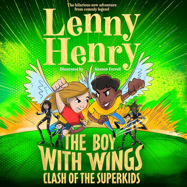 Book cover for The Boy With Wings: Clash of the Superkids