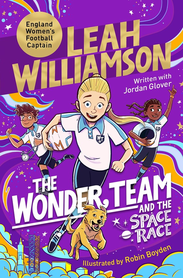 Copertina del libro per The Wonder Team and the Space Race