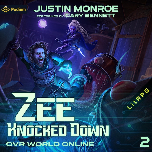 Book cover for Zee Knocked Down