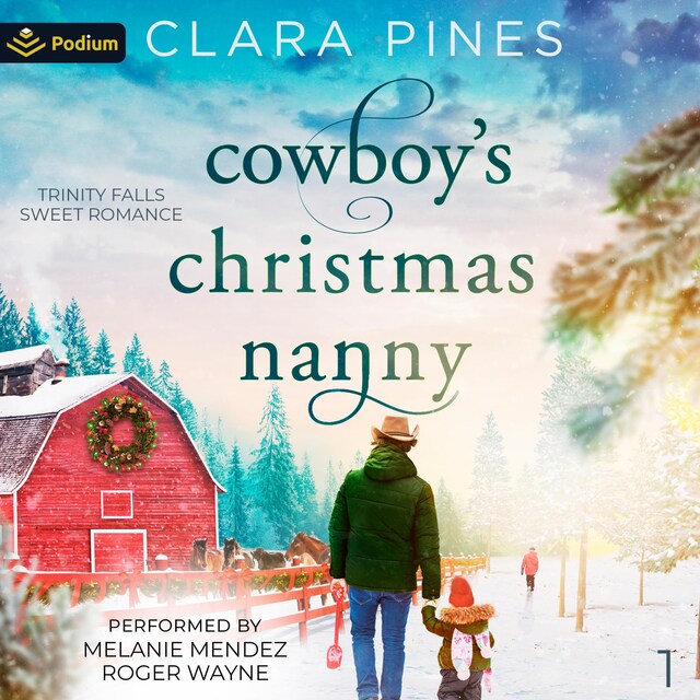 Book cover for Cowboy's Christmas Nanny