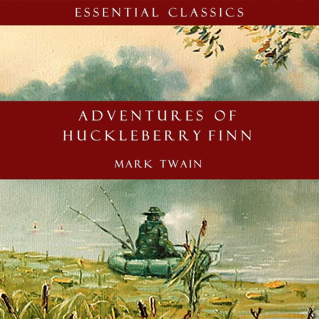 Book cover for Adventures of Huckleberry Finn