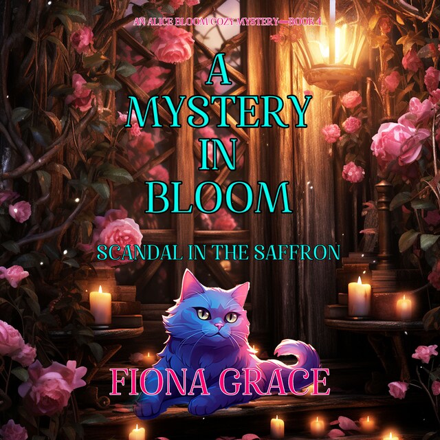 Book cover for A Mystery in Bloom: Scandal in the Saffron (An Alice Bloom Cozy Mystery—Book 4)