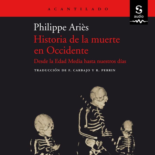 Book cover for Historia de la muerte en Occidente