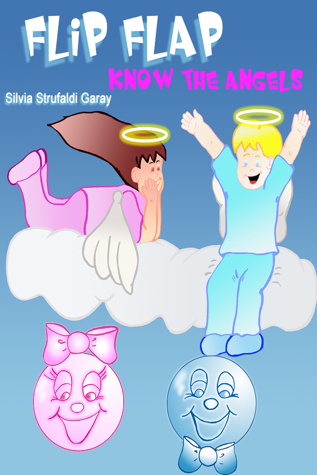 Book cover for Flip and Flap know the angels