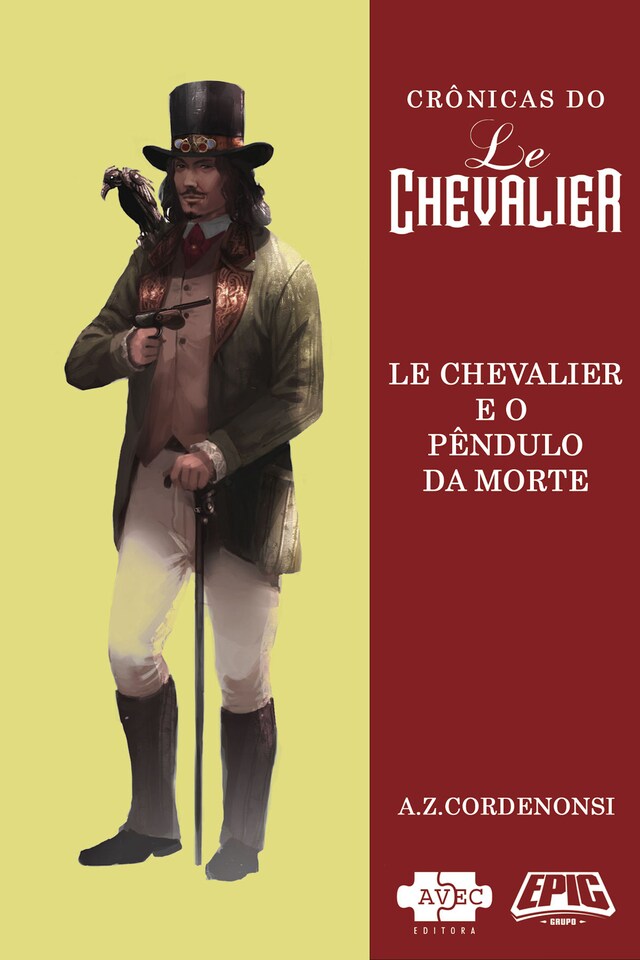 Portada de libro para Le Chevalier e o Pêndulo da Morte