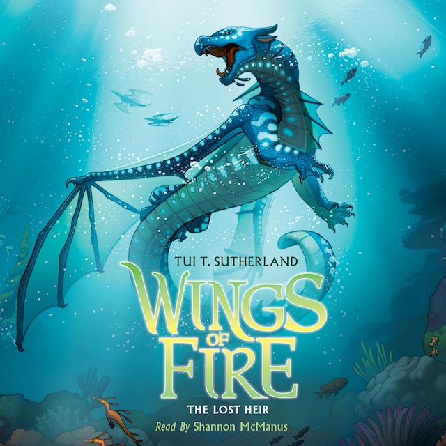 Book cover for The Lost Heir - Wings of Fire 2 (Unabridged)