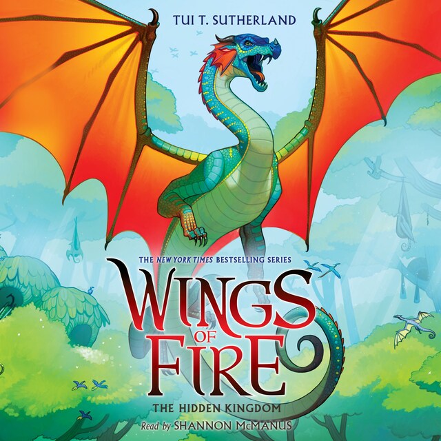 Book cover for The Hidden Kingdom - Wings of Fire 3 (Unabridged)