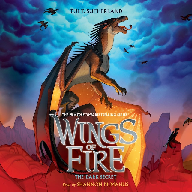 Book cover for The Dark Secret - Wings of Fire 4 (Unabridged)