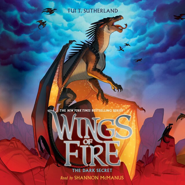 Buchcover für The Dark Secret - Wings of Fire 4 (Unabridged)