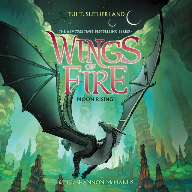 Book cover for Moon Rising - Wings of Fire 6 (Unabridged)