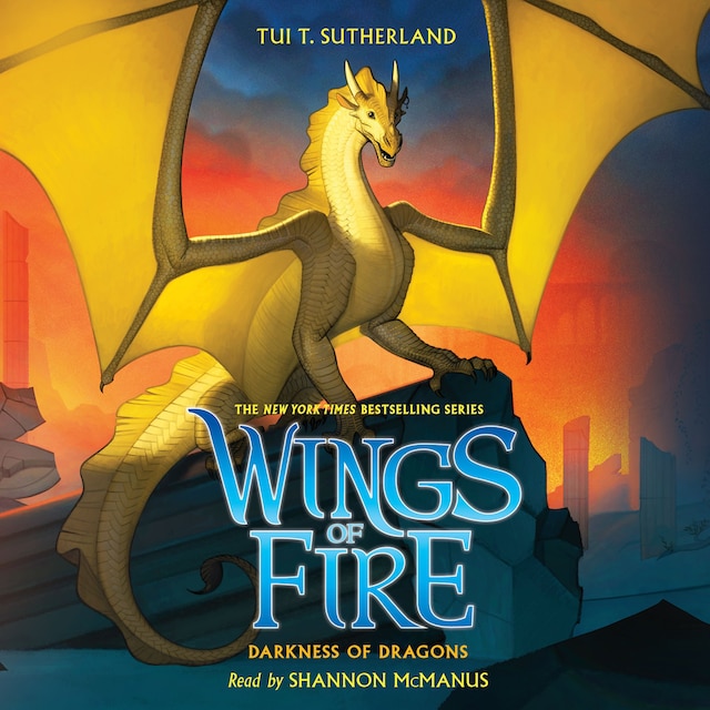Buchcover für Darkness of Dragons - Wings of Fire 10 (Unabridged)