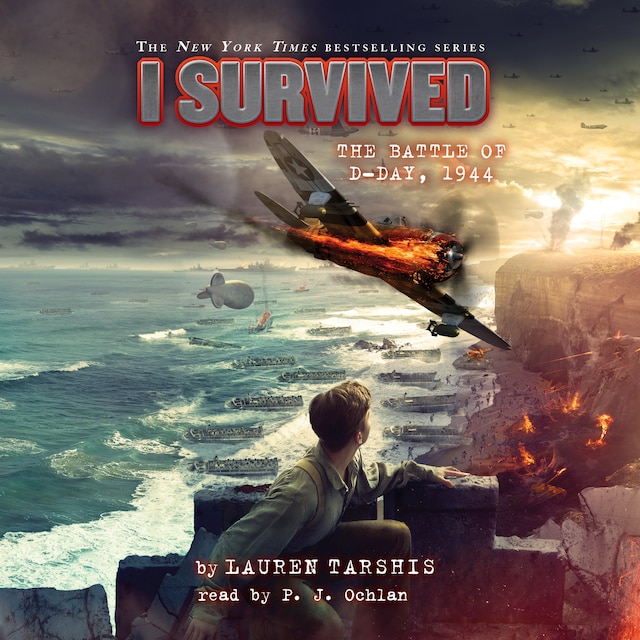 Kirjankansi teokselle I Survived the Battle of D-Day, 1944 - I survived, Book 18 (Unabridged)