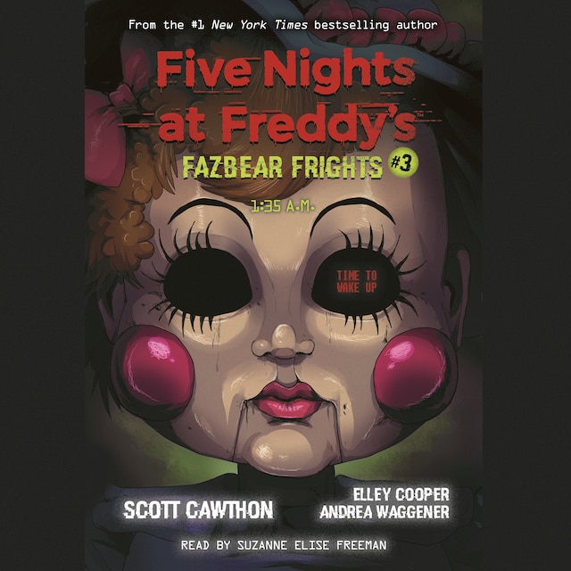 Bogomslag for 1:35 AM - Five Nights at Freddys Fazbear Frights, Book 3 (Unabridged)
