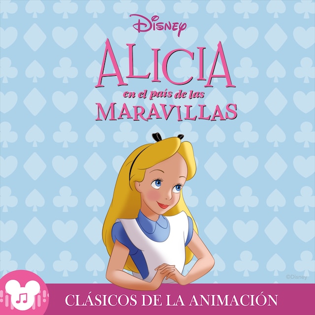 Book cover for Los clásicos de la animación: Alicia en el País de las Maravillas