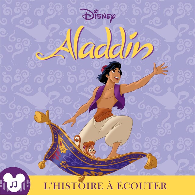 Bokomslag för L'histoire à écouter: Aladdin