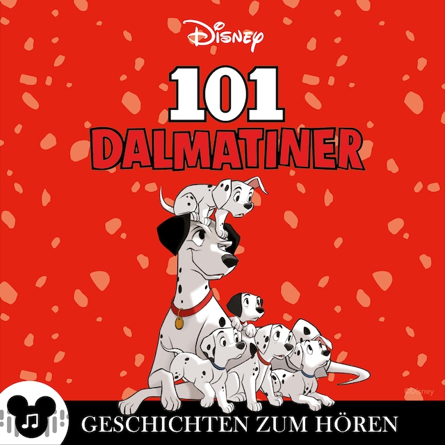 Copertina del libro per Geschichten zum Hören: 101 Dalmatiner