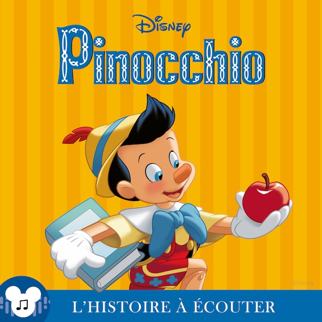 Bokomslag for L'histoire à écouter: Pinocchio : Disney