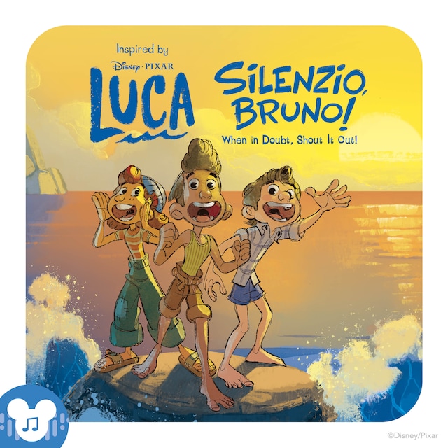 Book cover for Silenzio, Bruno! (Luca Extension Story)