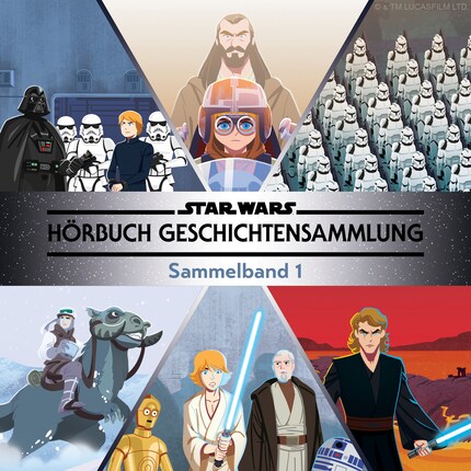 Star Wars: 5-Minuten-Geschichten. Hörbuch Sammelband 1 bookCoverFor