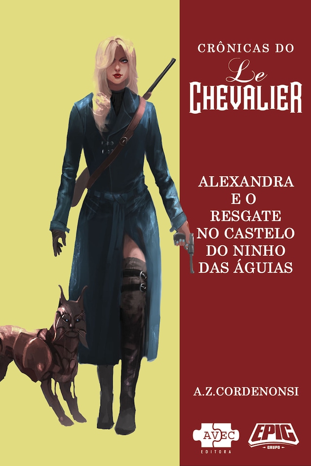 Book cover for Le Chevalier: Alexandra e o resgate no Castelo do Ninho das Aguias