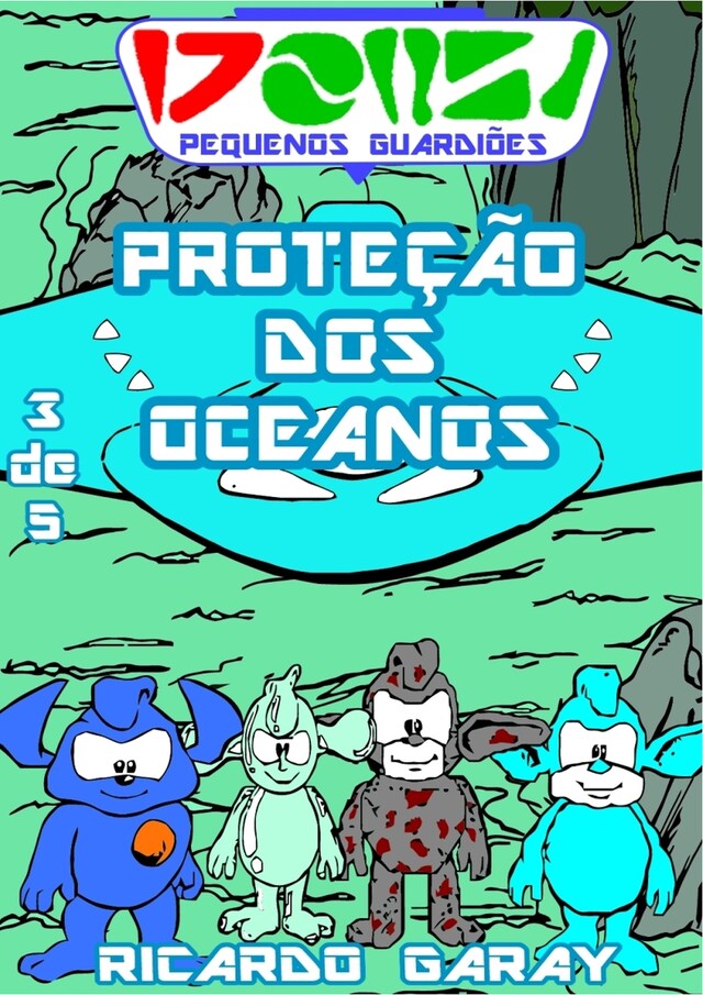 Portada de libro para Proteção dos oceanos