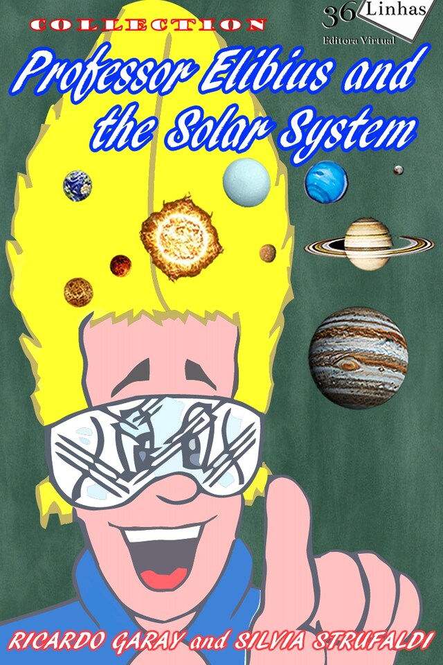 Boekomslag van Professor Elibius and the solar system