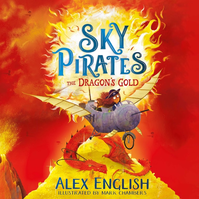 Couverture de livre pour Sky Pirates: The Dragon's Gold