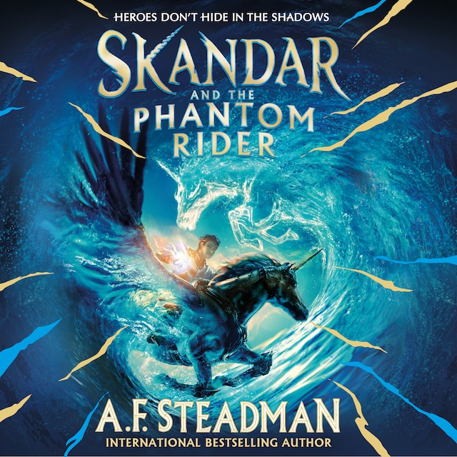 Portada de libro para Skandar and the Phantom Rider