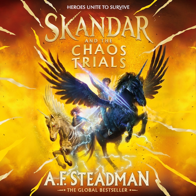 Copertina del libro per Skandar and the Chaos Trials