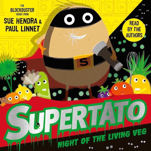 Couverture de livre pour Supertato Night of the Living Veg