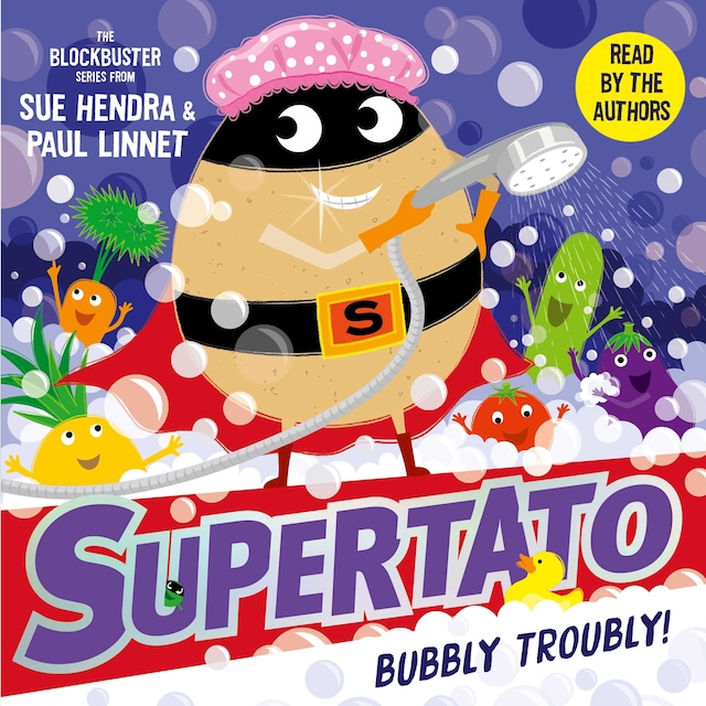 Supertato: Bubbly Troubly Bogomslag for Supertato: Bubbly Troubly