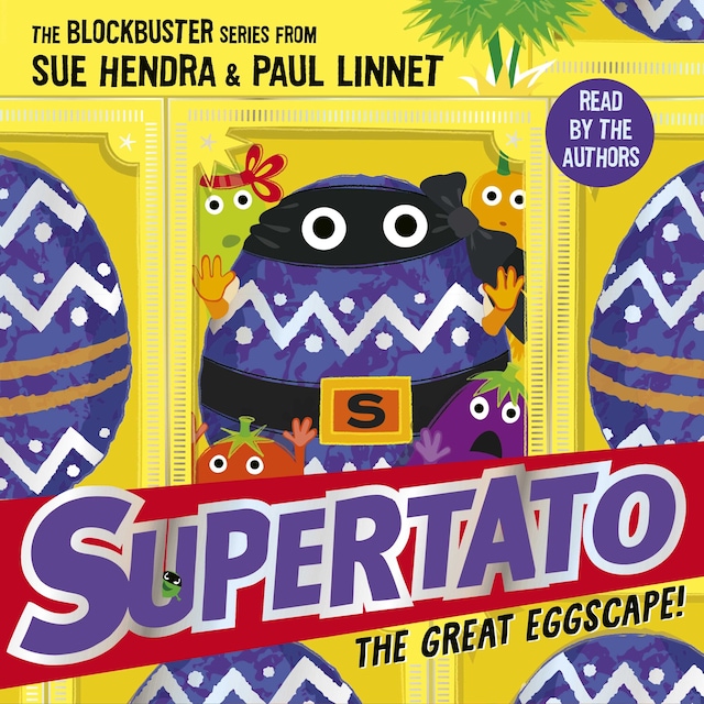 Portada de libro para Supertato: The Great Eggscape!