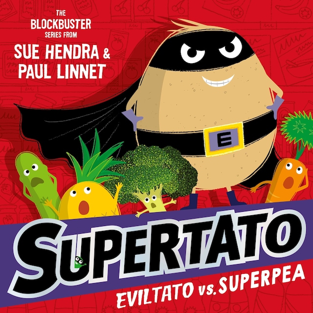 Couverture de livre pour Supertato: Eviltato vs Superpea