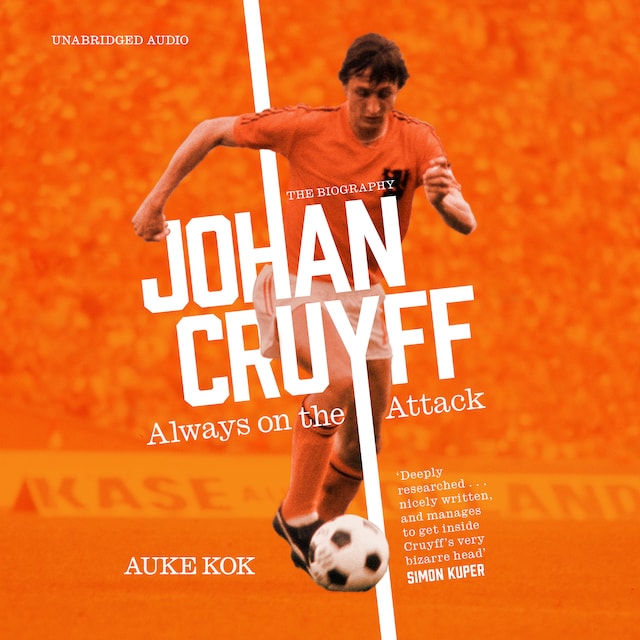 Kirjankansi teokselle Johan Cruyff: Always on the Attack