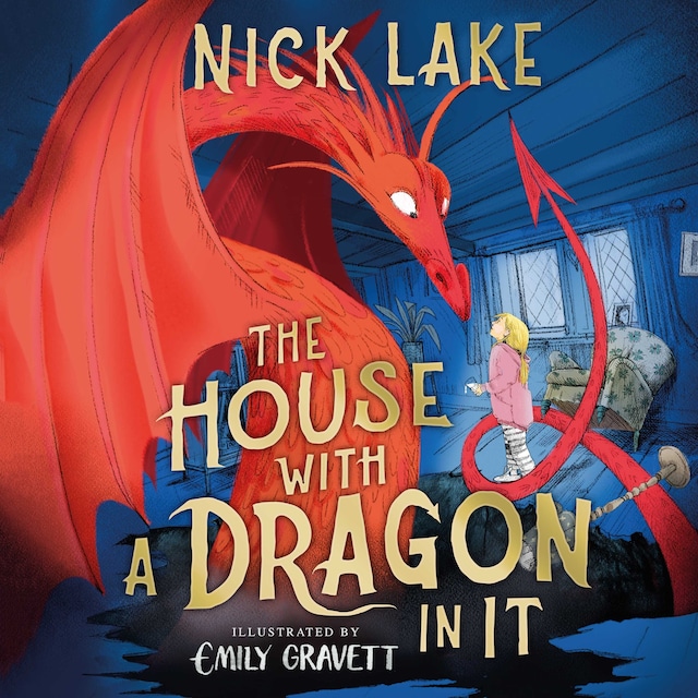 Book cover for The House With a Dragon in It