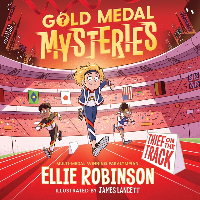 Book cover for Gold Medal Mysteries: Thief on the Track