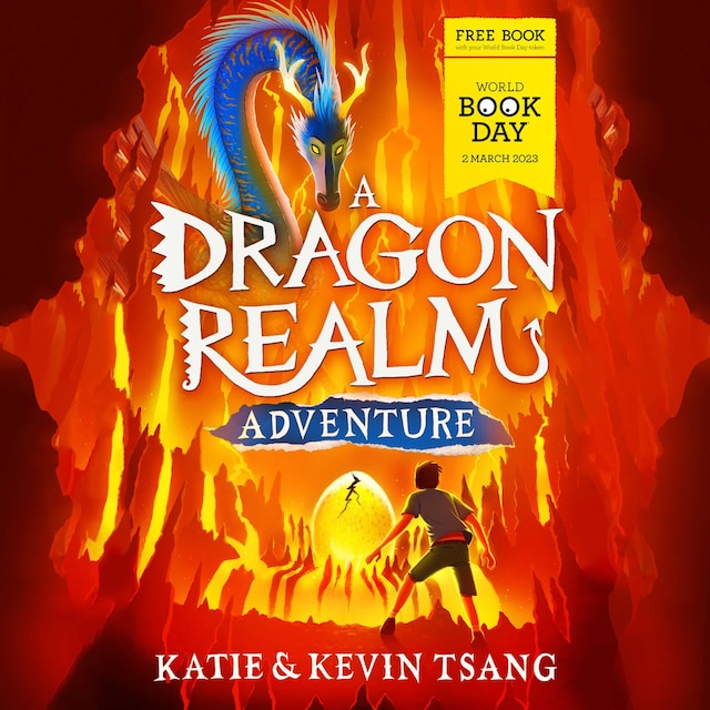 Portada de libro para A Dragon Realm Adventure: World Book Day 2023