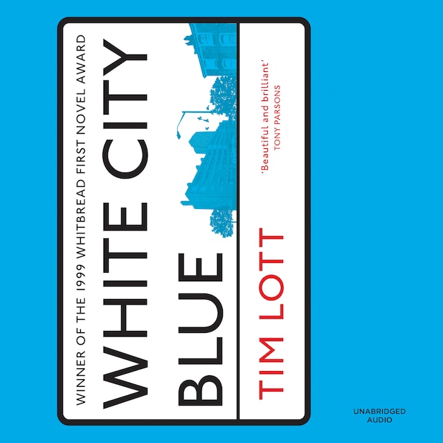 Kirjankansi teokselle White City Blue