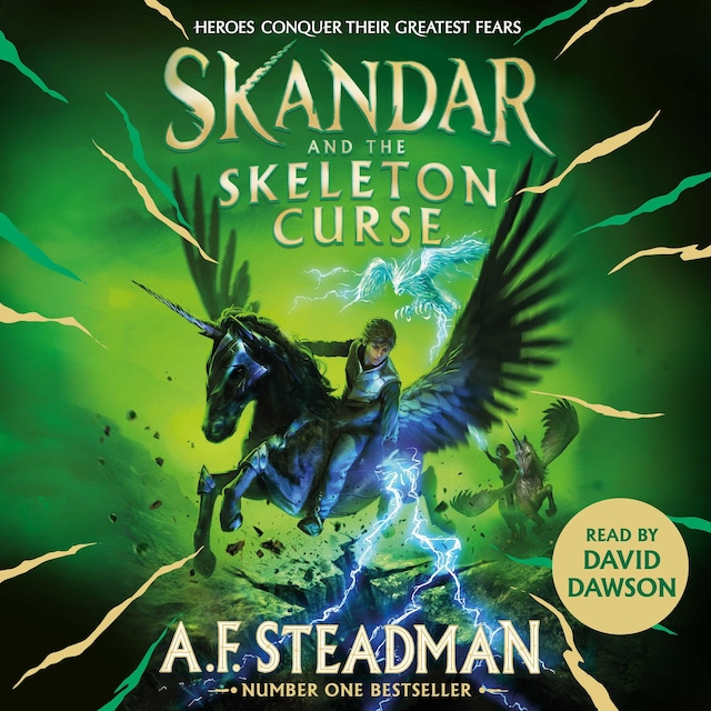 Couverture de livre pour Skandar and the Skeleton Curse
